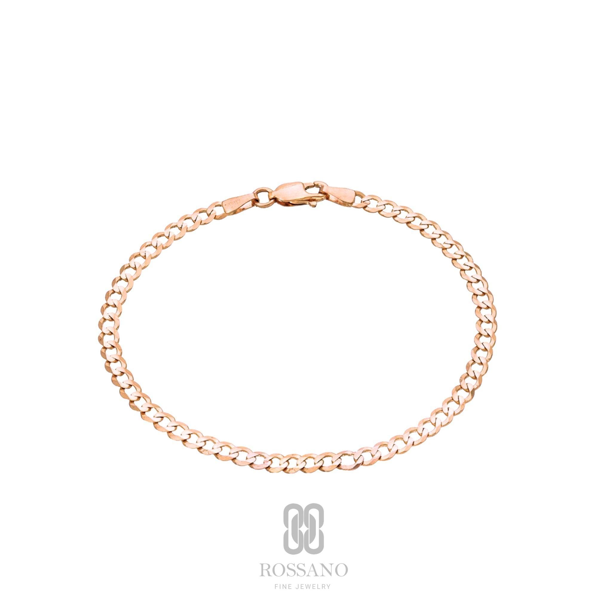 14K Gold Cuban Anklet, Solid Miami Cuban Link 2mm 3mm 4mm, Unisex Curb Chain Anklet, Bold Stacking Jewelry, Gift for Her & Him