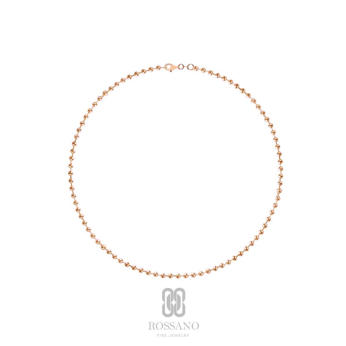 14K Gold Beaded Anklet, 1.5mm Gold Bead Anklet