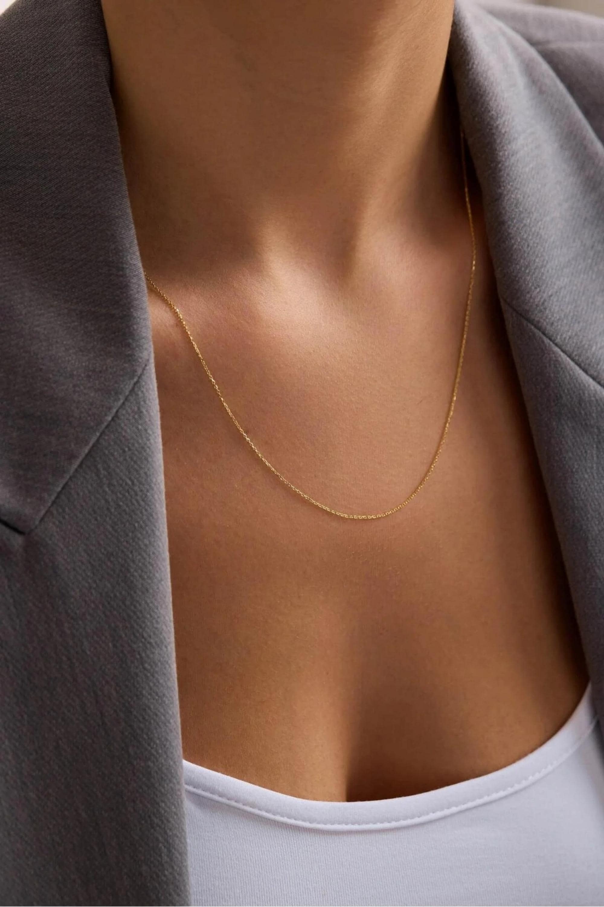 14K Gold Star Pendant Necklace, Dainty Gold Star Charm, Minimalist Chain Necklace, Celestial Jewelry, Stackable Everyday Necklace, Gift