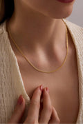 14K Gold 2.15mm Miami Cuban Chain Necklace, Dainty Gold Necklace, Minimalist Everyday Jewelry, Stackable Gold Chain for Men & Women, Gift