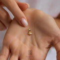 14K Gold Heart Necklace, Dainty Gold Heart Pendant, Minimalist Chain Necklace, Stackable Everyday Jewelry, Gift for Her