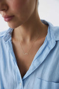 14K Gold Infinity Necklace, Endless Love Symbol Pendant, Elegant Infinity Jewelry, Dainty Gold Layering Necklace, Meaningful Gift for Women